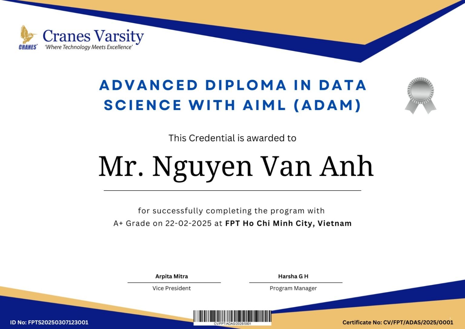 Data Science & AI - Cranes Varsity
